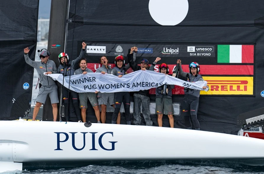 Historic Moment: Italy Claims Victory in the Inaugural Puig Women's America's Cup