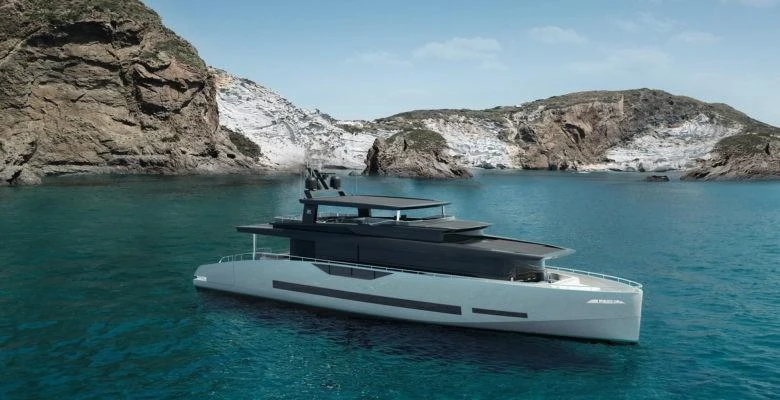 Yacht on the water